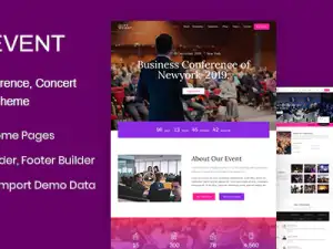 Lifevent – Conference WordPress Theme Lifevent - Conference WordPress Themev1.2.1